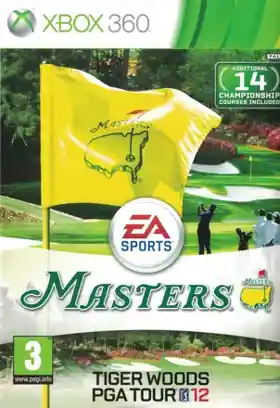 Tiger Woods PGA Tour 12 (USA) box cover front